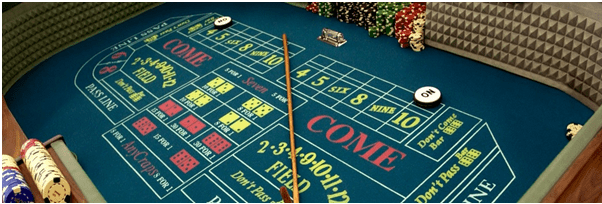 The five basic rules in Craps to follow when playing a Free Odds