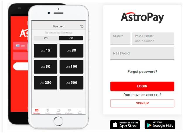 How to make a deposit with Astropay