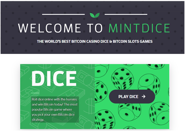 The new Bitcoin casino to play Craps, Dice Games and Pokies