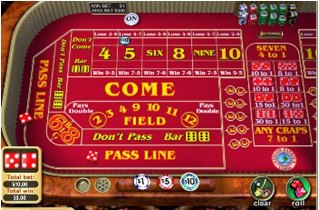 online casino which play craps real money