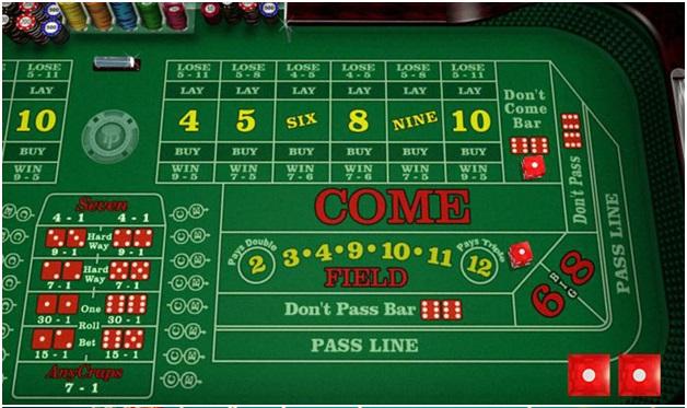 How to play free Craps at online casinos?