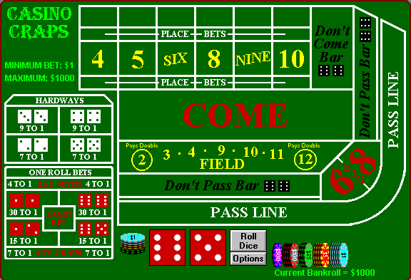 point 7 side bet craps